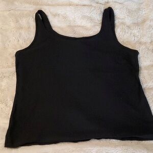 Eileen Fisher Classic Black Tank Top